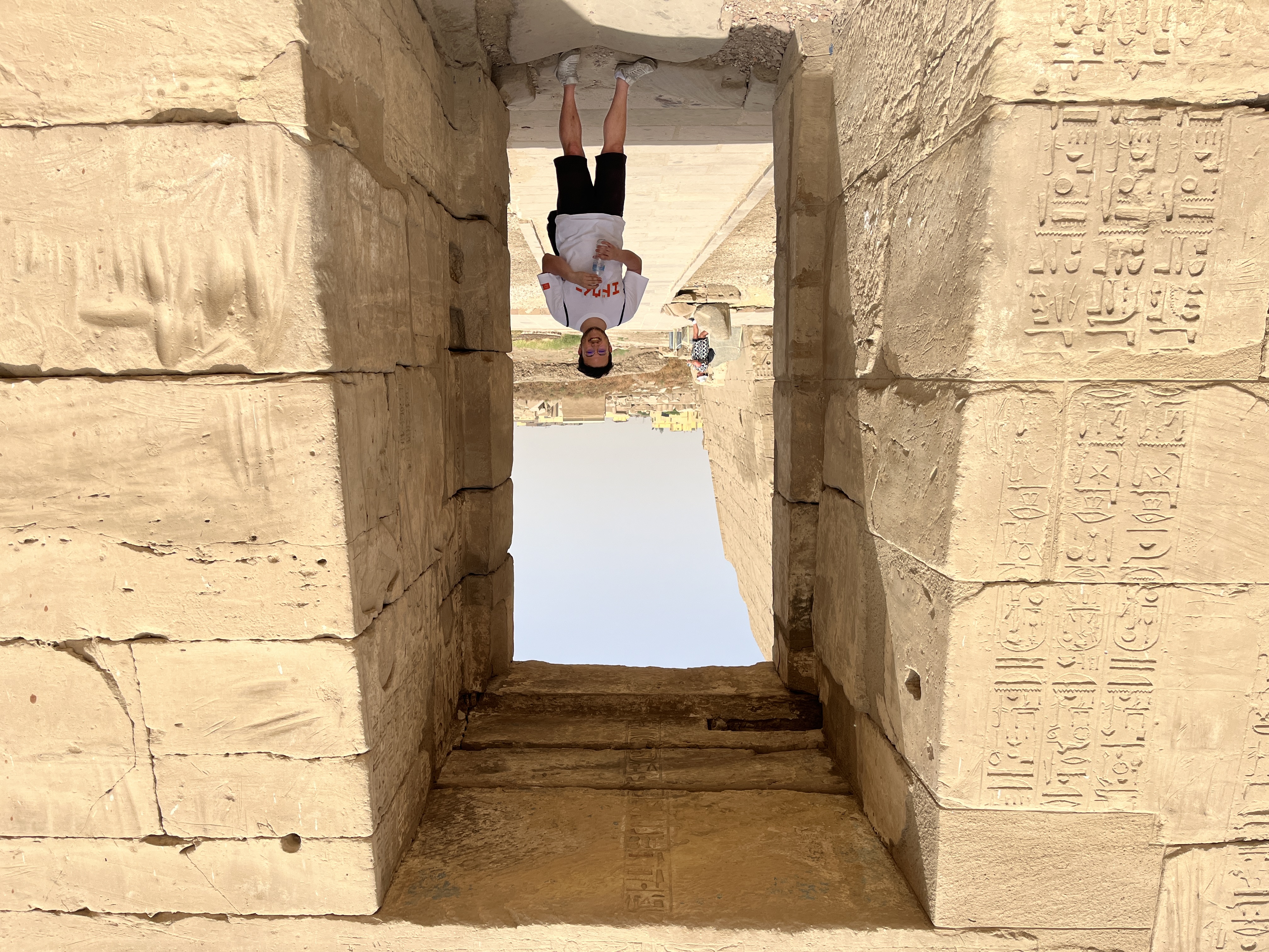 Picture of Anthony in Egypt